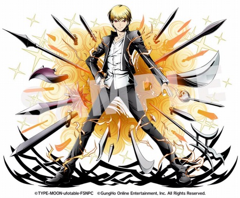 英雄王：ギルガメッシュ ユニット画像