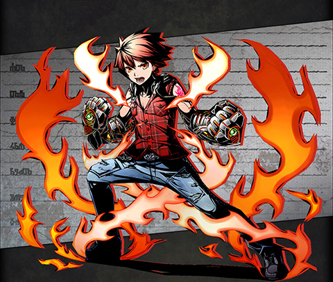 火炎甲士アカネ ユニット画像