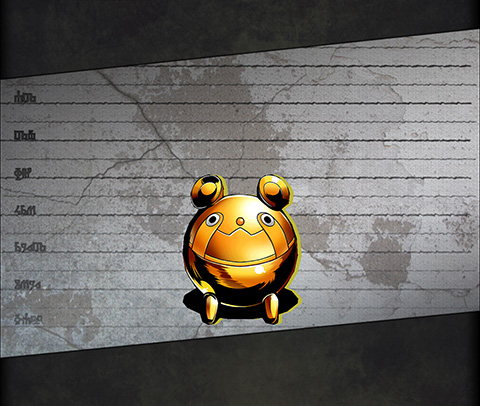 メタルうーぱ：ゴールド ユニット画像