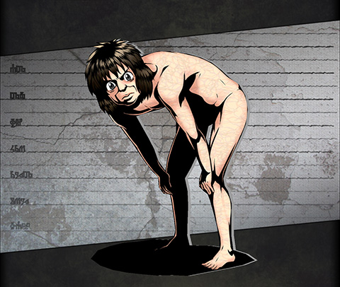 巨人：前かがみ ユニット画像