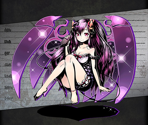 悪乙女サキュバス ユニット画像