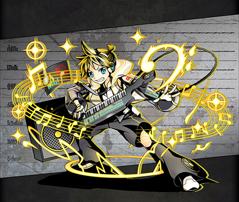 元気を歌う少年：鏡音レン ユニット画像