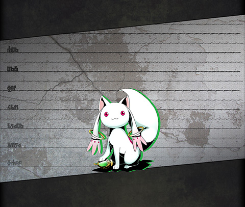 キュゥべえ：緑 ユニット画像